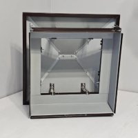 Дымник 395х395 коричневый